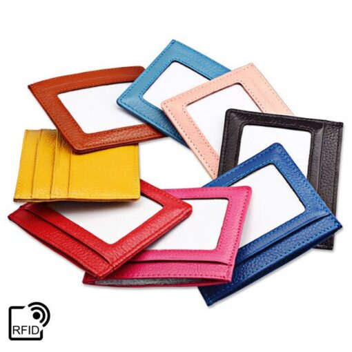 Skinny Mini RFID Safe Universal Minimal Wallet - Image 8