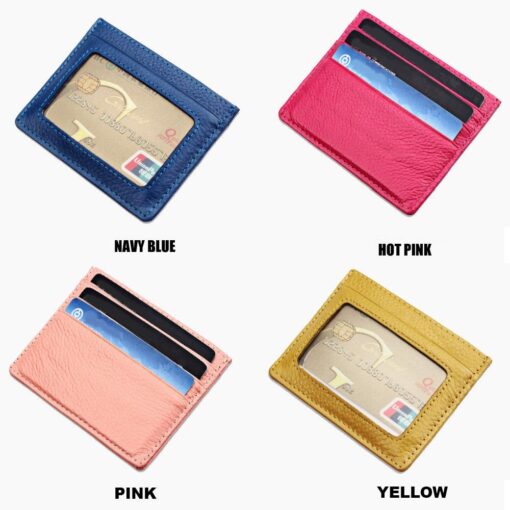 Skinny Mini RFID Safe Universal Minimal Wallet - Image 9