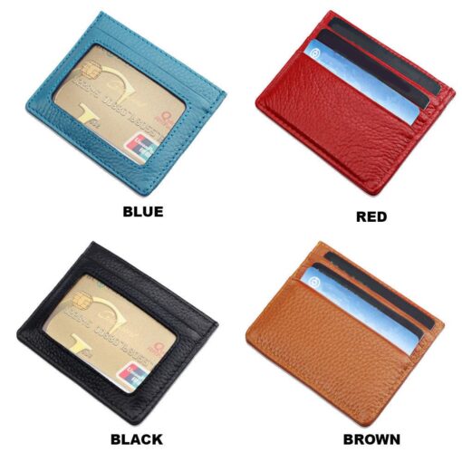 Skinny Mini RFID Safe Universal Minimal Wallet - Image 10