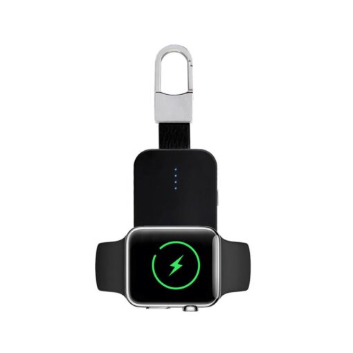 Apple Watch Wireless Charger Power Bank On Key Chain - Image 3