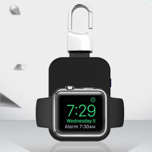 Apple Watch Wireless Charger Power Bank On Key Chain - Image 10