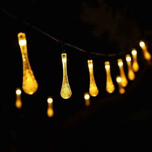 Dew Droplets 20 LED Solar Lights Falling Like Dew - Image 8